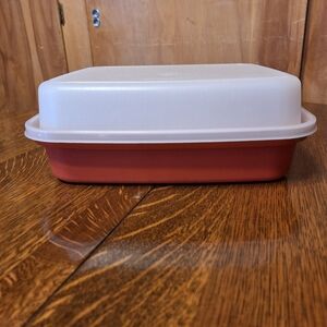 Vintage Tupperware "Season And Serve Marinate" Container, 2 Pieces